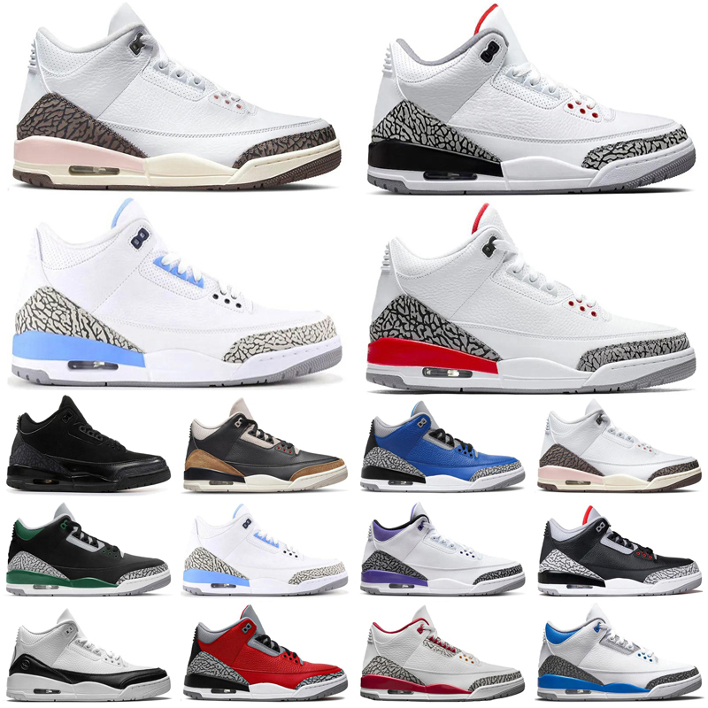 jumpman 3 3s basketball shoes women men Fire Red Dark Iris Desert Elephant Racer Blue UNC Pine Green Cool Grey Black Cat Rust Pink mens trainers sports sneakers, As shown 31
jumpman 3 3s basketball shoes women men Fire Red Dark Iris Desert Elephant Racer Blue UNC Pine Green Cool Grey Black Cat Rust Pink mens trainers sports sneakers, As shown 31