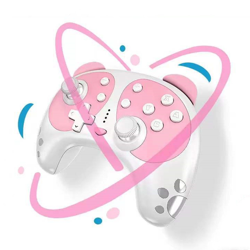 New Wireless Bluetooth Gamepad Controller Cute Panda Game Controllers For Switch Console/Switch Pro Gamepads Controllers Joystick Support NFC Function