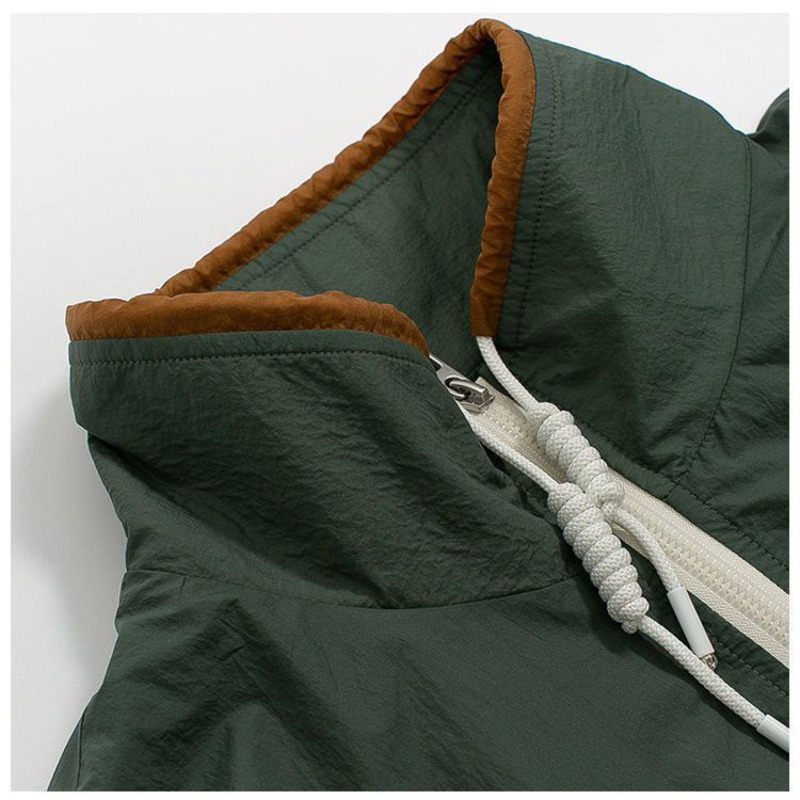 Men's Jackets Mens Spring Varsity Jackets Patchwork High Street Autumn Windbreaker Japanese Stand Collar College Streetwear Coat Couple 230309