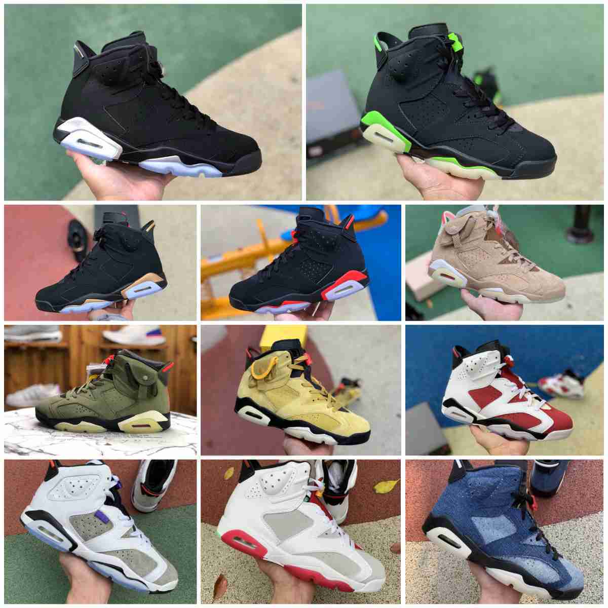 Jumpman 6 6 6s Men Women Basketball Shoes Georgetown Metallic Silver UNC Red Oreo Midnight Navy Black Cat Electric Green Lace Up Moment Infrared Bred Sports Sneakers, Ask the seller about some sizes
Jumpman 6 6 6s Men Women Basketball Shoes Georgetown Metallic Silver UNC Red Oreo Midnight Navy Black Cat Electric Green Lace Up Moment Infrared Bred Sports Sneakers, Ask the seller about some sizes