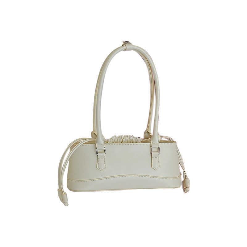 Shoulder Bags Underarm Trendyol Korean Style Handbags for Women Casual Daily Lady Pu Leather Solid Bolso Mujer 230309