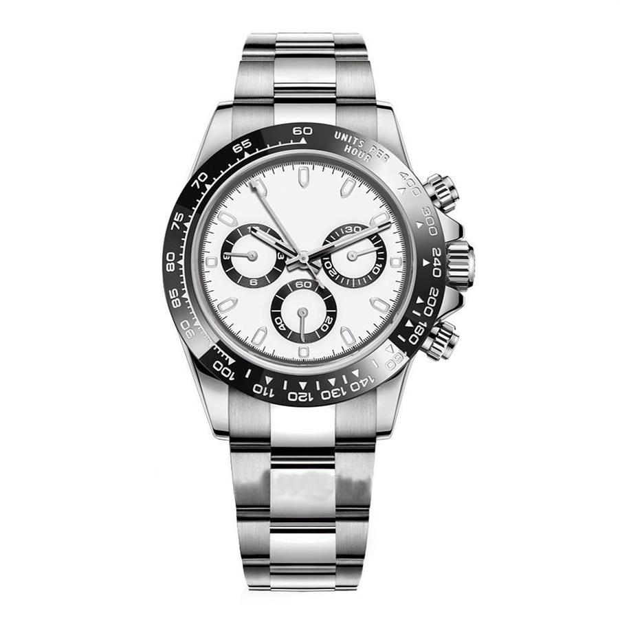 Deluxe Mens Watch 116500LN series Automatic Mechanical Wristwatch 40mm Ceramic Bezel stainless steel Luminous Watch Fashion waterp284e, Silver white 220
Deluxe Mens Watch 116500LN series Automatic Mechanical Wristwatch 40mm Ceramic Bezel stainless steel Luminous Watch Fashion waterp284e, Silver white 220