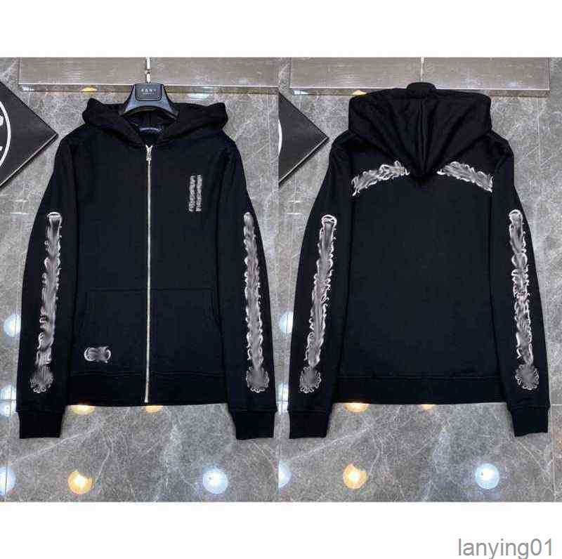 Classic Mens Zipper Ch Hoodies Designer Sanskrit Cross Print Pullover Hooded Sweatshirts Luxury Woman Jackts FatePEZ1
Classic Mens Zipper Ch Hoodies Designer Sanskrit Cross Print Pullover Hooded Sweatshirts Luxury Woman Jackts FatePEZ1