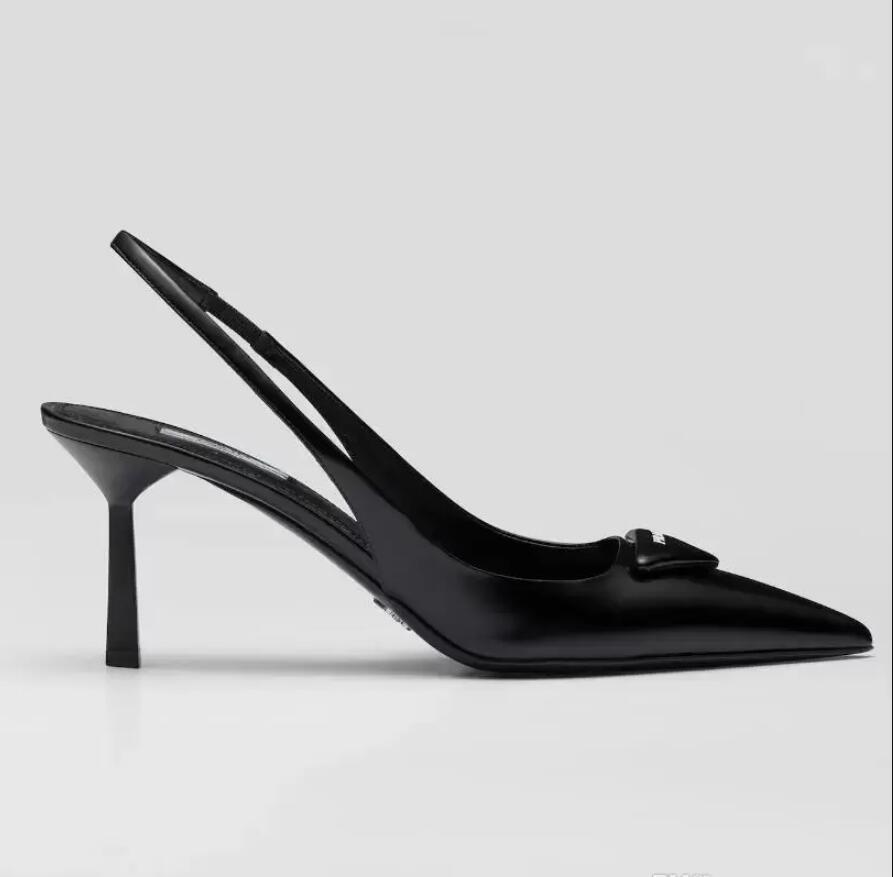 Elegant Summer Triangle Brushed Leather Sandals Shoes For Women Slingback Pumps Luxury Footwear Women High Heels Party Wedding Dress 35-42
Elegant Summer Triangle Brushed Leather Sandals Shoes For Women Slingback Pumps Luxury Footwear Women High Heels Party Wedding Dress 35-42