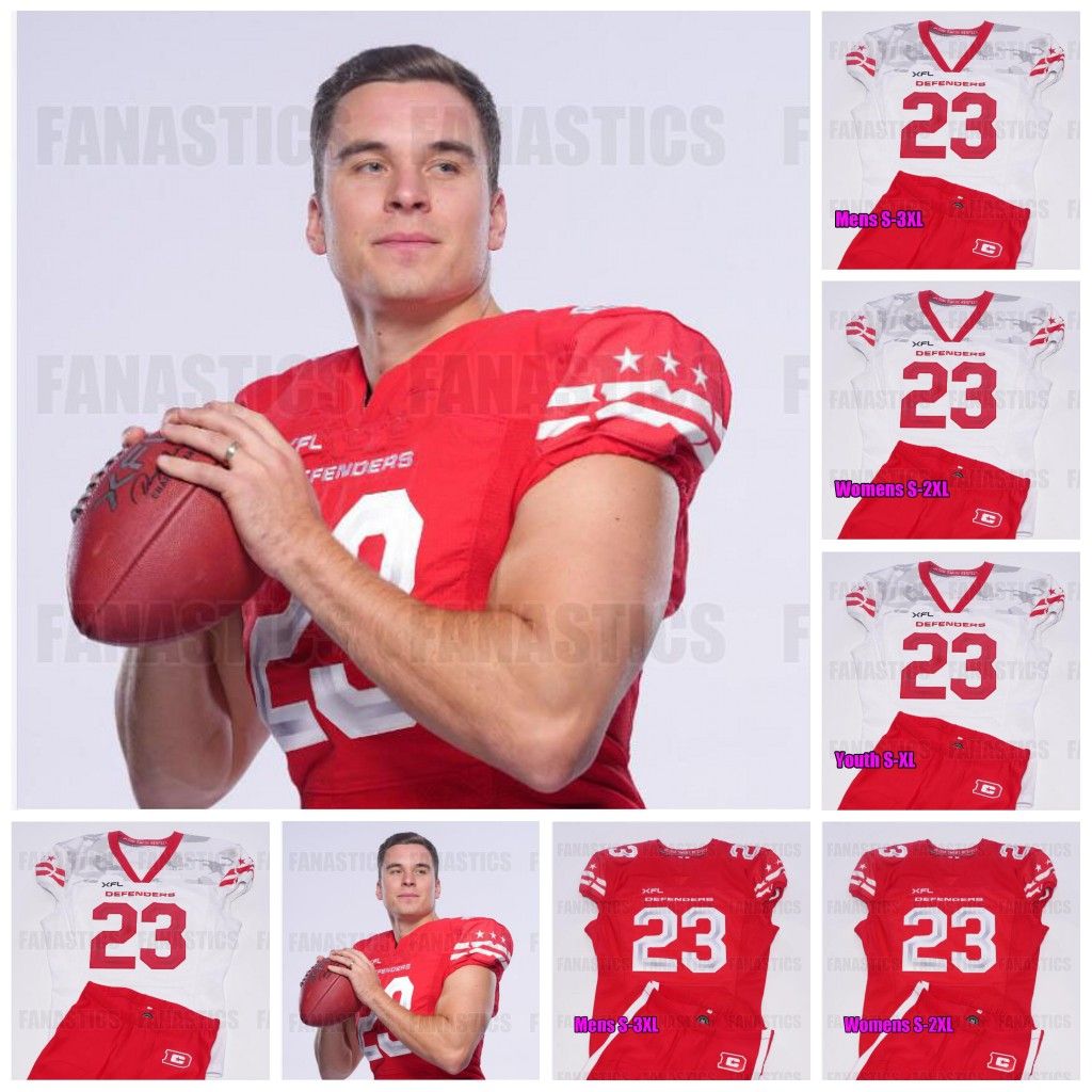 CUSTOM XFL 2023 DC Defenders Football Jerseys Daniel Whelan Chris Blair Chad Hansen Eric Dungey Michael Joseph Jequez Ezzard D'Eriq King Ta', White womens s-2xl
CUSTOM XFL 2023 DC Defenders Football Jerseys Daniel Whelan Chris Blair Chad Hansen Eric Dungey Michael Joseph Jequez Ezzard D'Eriq King Ta', White womens s-2xl
