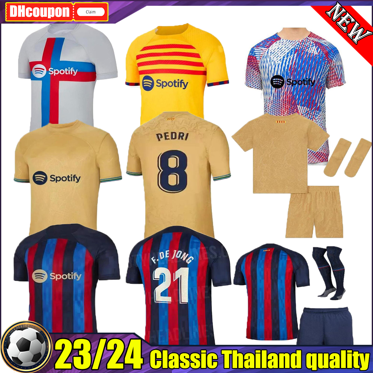 LEWANDOWSKI 22 23 Barcelonas soccer jerseys PEDRI ANSU FATI O. DEMBELE R. ARAUJO 2022 2023 Supercup final fourth Shirts GAVI ADAMA MEMPHIS RAPHINHA men kids Uniforms, 14
LEWANDOWSKI 22 23 Barcelonas soccer jerseys PEDRI ANSU FATI O. DEMBELE R. ARAUJO 2022 2023 Supercup final fourth Shirts GAVI ADAMA MEMPHIS RAPHINHA men kids Uniforms, 14