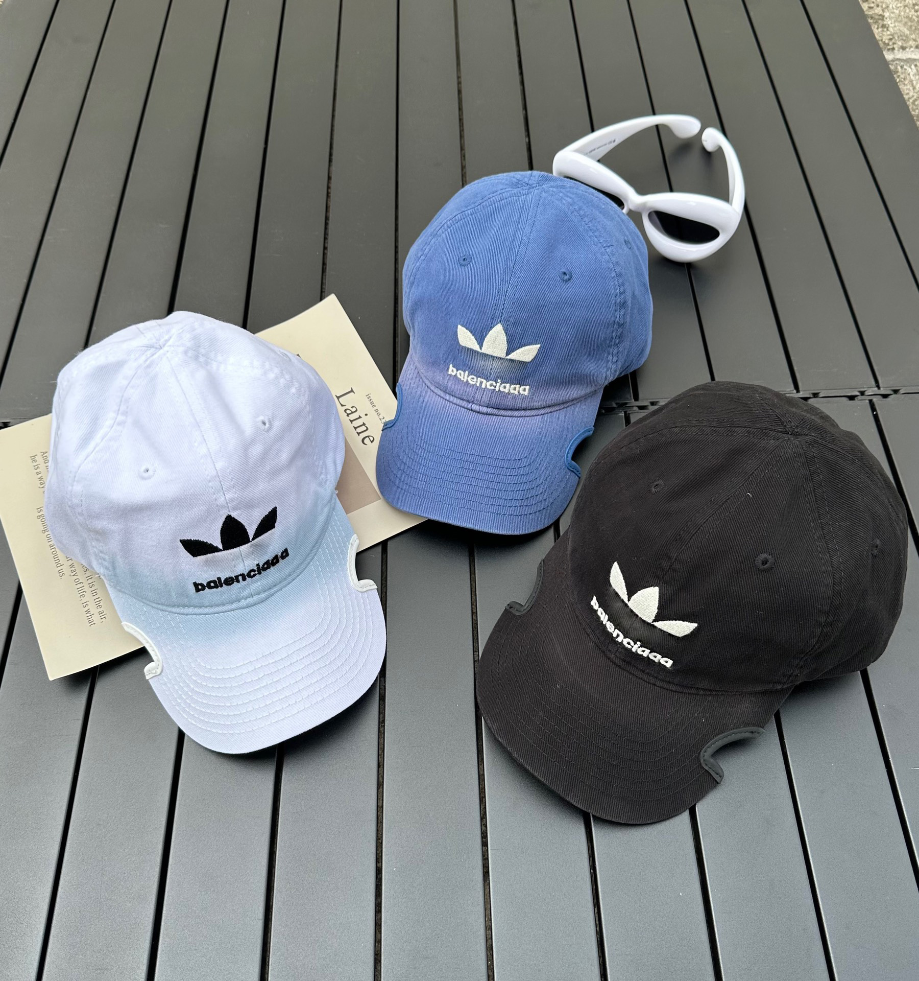 Fashion letter embroidery summer designer ball cap couple holiday sports feature brim gap casquette