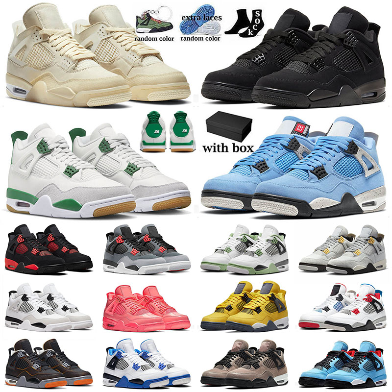 J4 OG Black Cat 4 4s IV Basketball Shoes With Box 2023 Top Jumpman Sail Pine Green x SB University Blue Seafoam Sail Kaws Grey Ts x J4 Men, B13 doernbecher 36-47
J4 OG Black Cat 4 4s IV Basketball Shoes With Box 2023 Top Jumpman Sail Pine Green x SB University Blue Seafoam Sail Kaws Grey Ts x J4 Men, B13 doernbecher 36-47