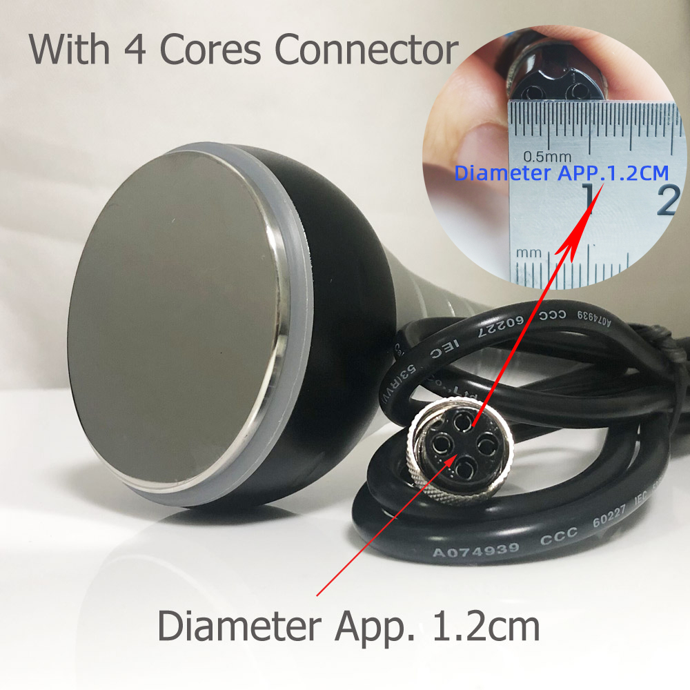 Face Massager 40K Ultrasonic Cavitation Replace Wand Body Slimming Beauty Machine Nozzle Ultrasound Weight Loss Device Replacement 230309