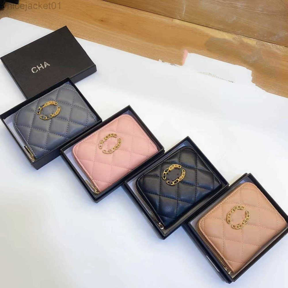 Designer Channel Cc Women Chanei Bag Autumn New Style Xiaoxiangfeng Women's Short Wallet With Single Zipper Zero Wallet Matching Box Black, Gray
Designer Channel Cc Women Chanei Bag Autumn New Style Xiaoxiangfeng Women's Short Wallet With Single Zipper Zero Wallet Matching Box Black, Gray