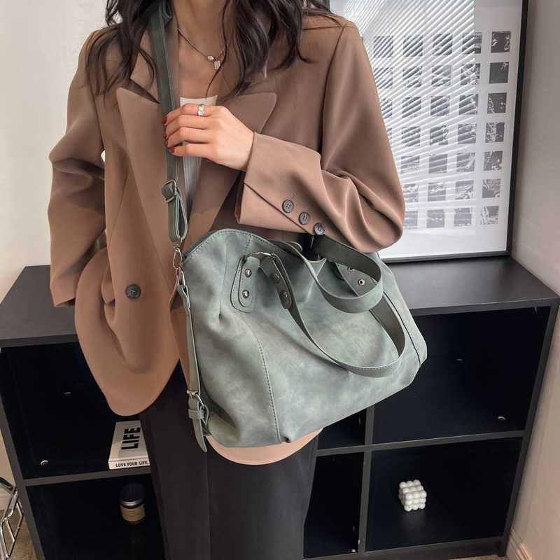 HBP Fashion Leather Shoulder Side Bag For Women Tend Female Simple Large High Capacity Handbags And Purses