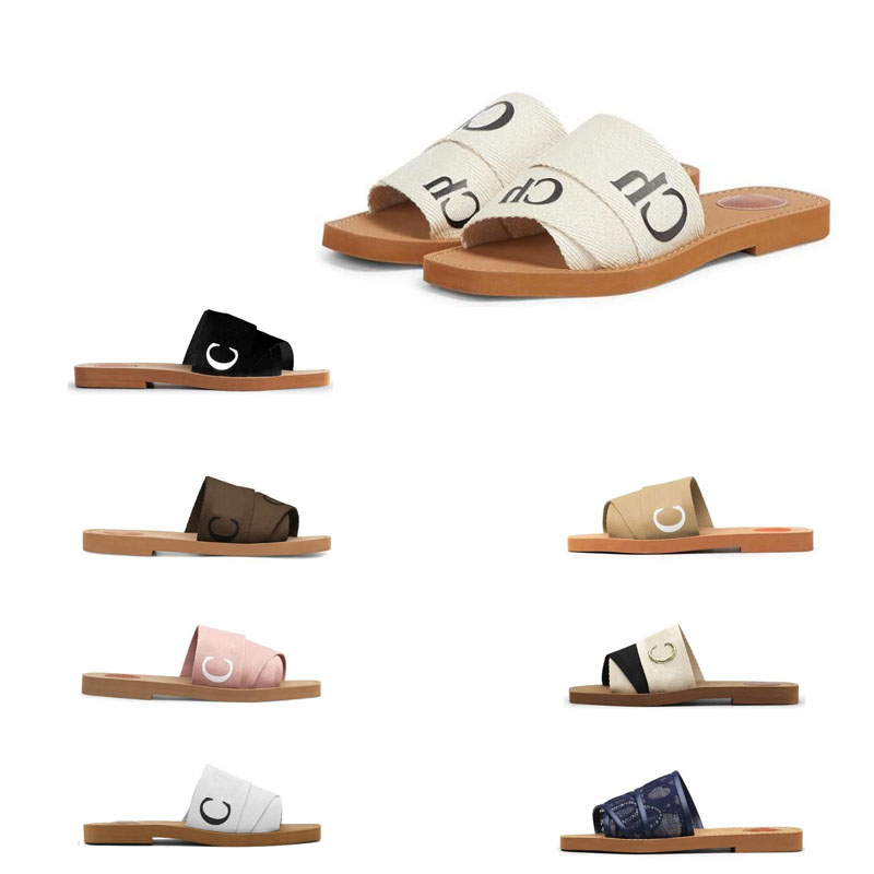 Designer Woody sandals for women Mules flats chole slides Light tan beige white black pink lace Lettering canvas slippers Flip flops womens summer outdoor shoes
Designer Woody sandals for women Mules flats chole slides Light tan beige white black pink lace Lettering canvas slippers Flip flops womens summer outdoor shoes