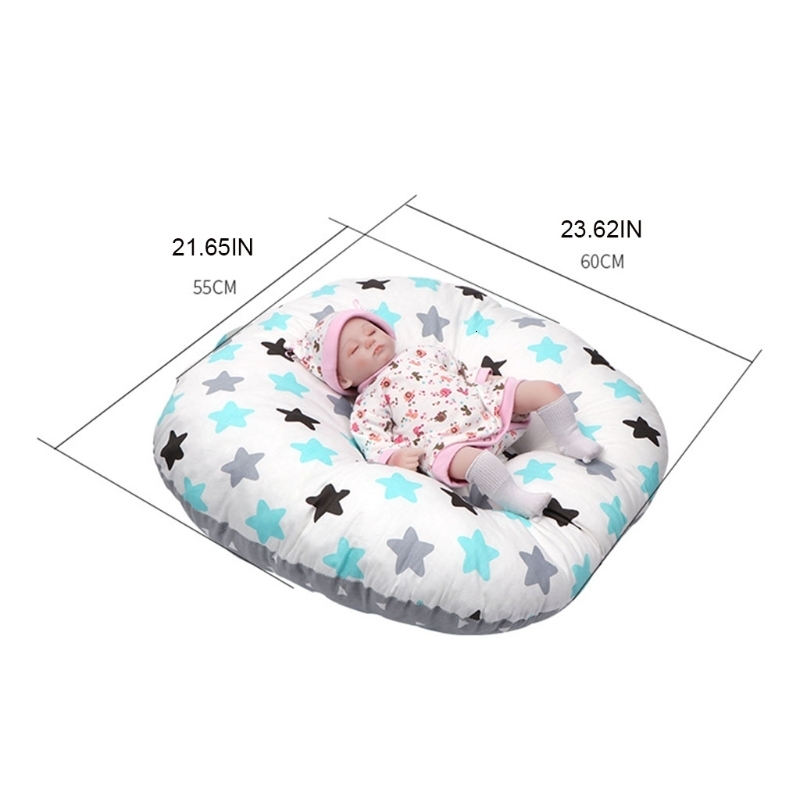 Pillows Baby Bed Bassinet Nest born Lounger Basket Portable Cot Crib Travel Cradle 230309
