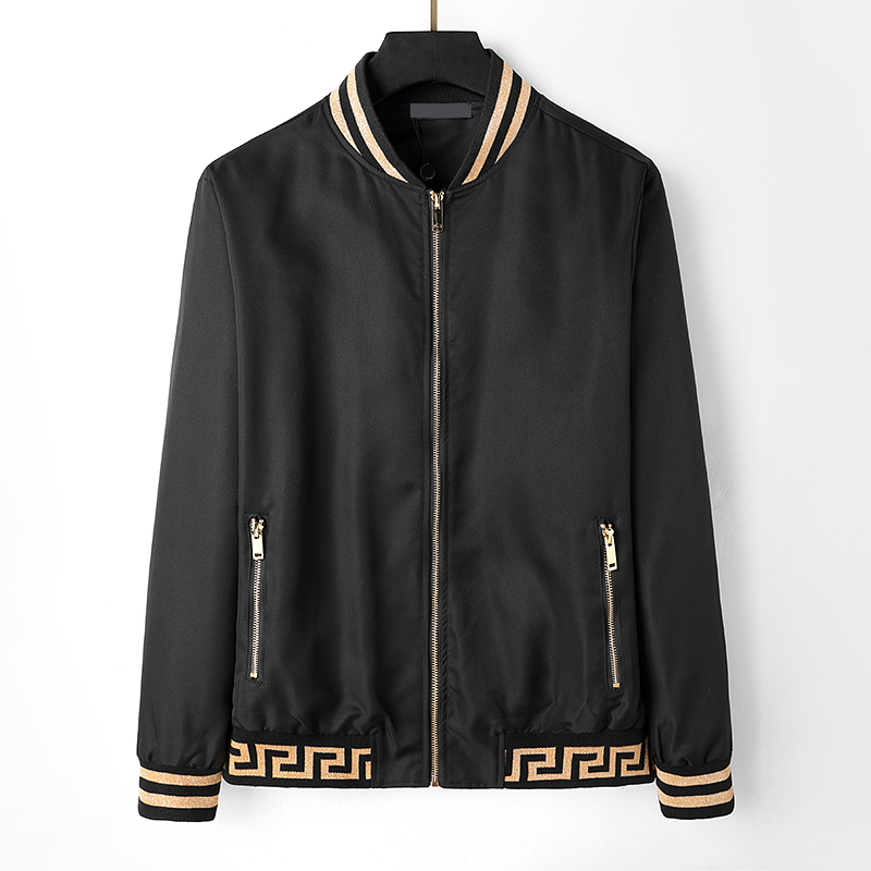 2022 wholesale brand fashion jacket autumn and winter slim fit designer Zipper Jackets clothing men's casual pilot coat M-3XL #shop61