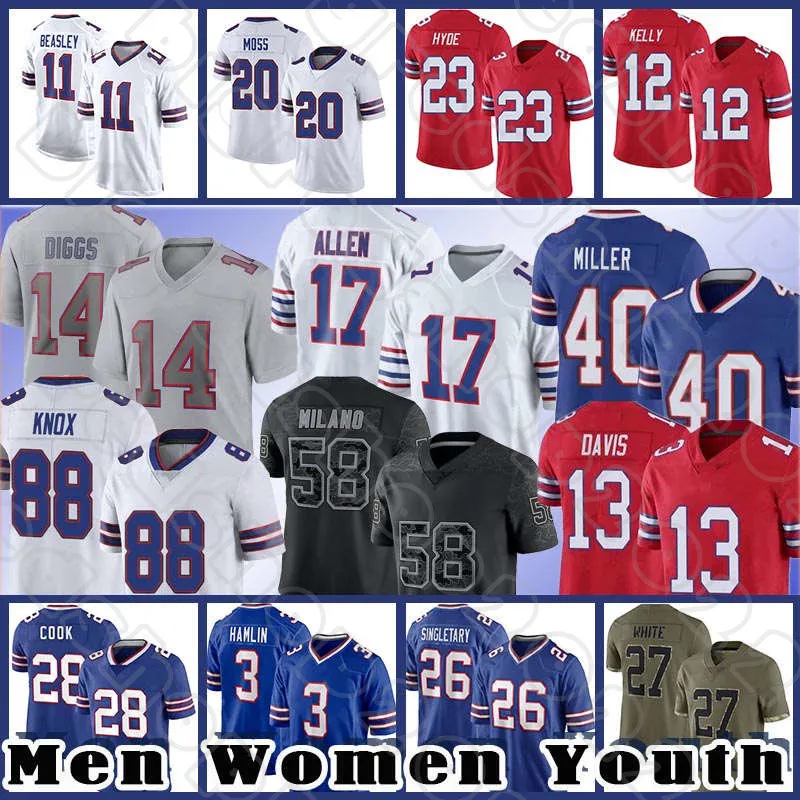 CUSTOM Josh Allen Devin Singletary Stefon Diggs Football Jerseys Matt Milano Dawson Knox Micah Hyde Kaiir Elam Buffalos Tre'Davious White Bi, Custom women(b e)
CUSTOM Josh Allen Devin Singletary Stefon Diggs Football Jerseys Matt Milano Dawson Knox Micah Hyde Kaiir Elam Buffalos Tre'Davious White Bi, Custom women(b e)
