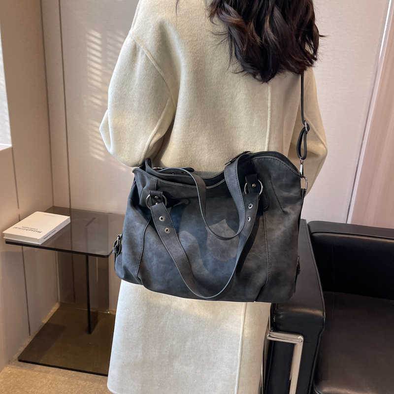 HBP Fashion Leather Shoulder Side Bag For Women Tend Female Simple Large High Capacity Handbags And Purses