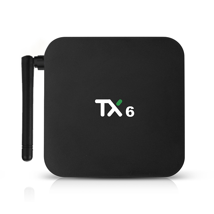 TX6 Android 10 TV Box 4GB RAM 64GB ROM Allwinner H616 Quad Core Media Player 2.4G 5G Wifi BT 4.1 4K HD Smart Set TopBox