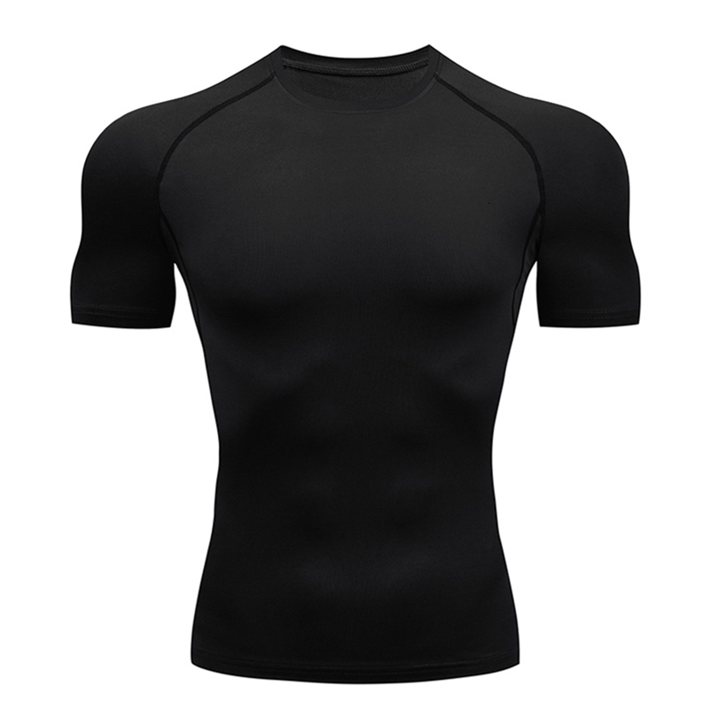 Compression Quick dry T-shirt Men Running Sport Skinny Short Tee Shirt Male Gym Fitness Bodybuilding Workout Black Tops Clothing 220408, White
Compression Quick dry T-shirt Men Running Sport Skinny Short Tee Shirt Male Gym Fitness Bodybuilding Workout Black Tops Clothing 220408, White