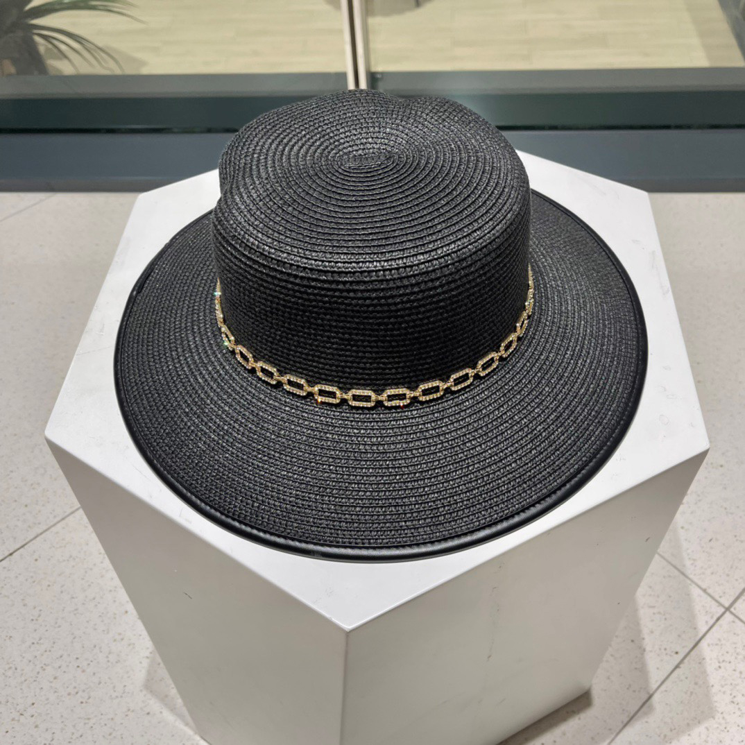 highquality sun visor straw hat the first choice for sun protection a musthave sun hat for summer travel three colors are optional fashionbelt006