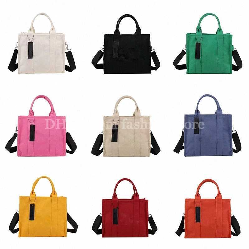 Marc The Designer Tote Bag Women Handbag Shoulder Bag Canvas Crossbody Shopping Luxury Fashion Totes Bags Black Large Handbags Jacobss Purse