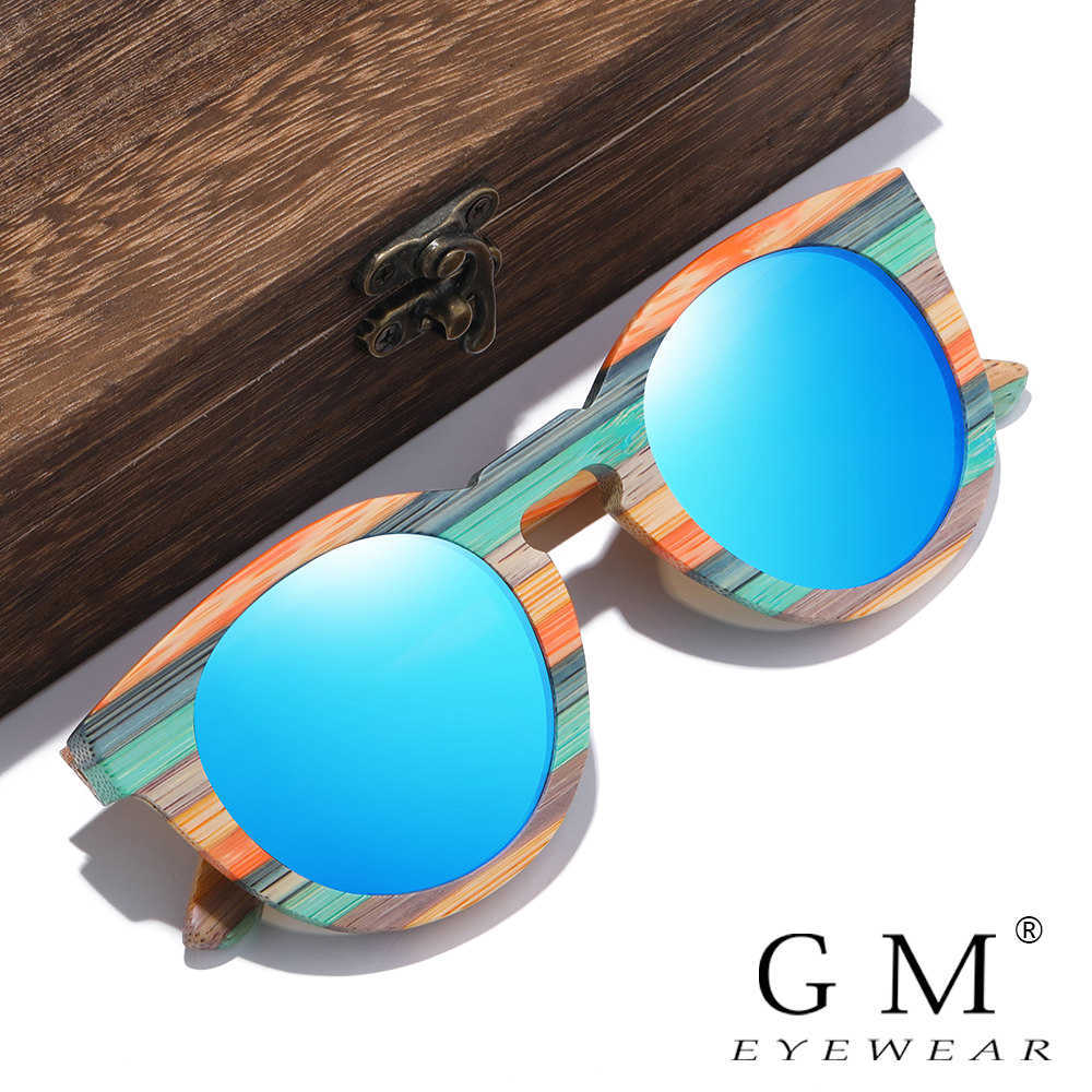 GM 2022 Years Springtime New Style Natural Bamboo Wooden Sunglasses Fashion Polarized Mirror Coating Eyewear Glasses
GM 2022 Years Springtime New Style Natural Bamboo Wooden Sunglasses Fashion Polarized Mirror Coating Eyewear Glasses