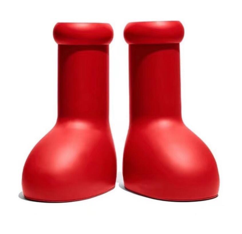MSCHF Big Red Boots Astro Boy Cartoon Boot Solid Round Toe Flat EVA Rubber Rain Boot Cute Men Women Knee Boots
MSCHF Big Red Boots Astro Boy Cartoon Boot Solid Round Toe Flat EVA Rubber Rain Boot Cute Men Women Knee Boots