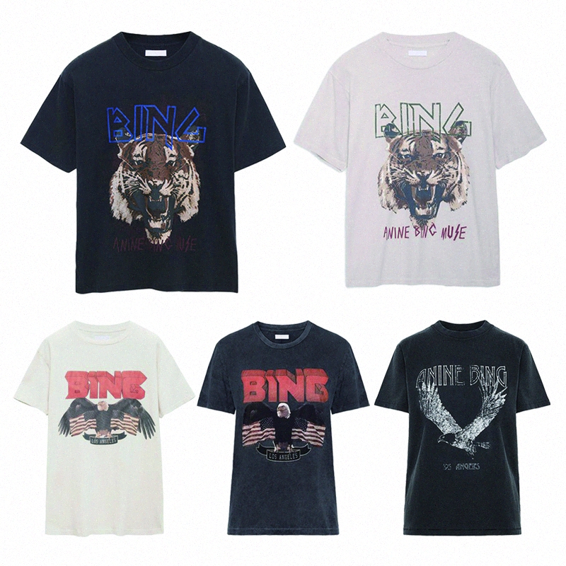 Anine Bing tshirt womens designer t shirt 2023 SS women shirt letters printed cotton Tee summer top short-sleeve E3uF#, Customize
Anine Bing tshirt womens designer t shirt 2023 SS women shirt letters printed cotton Tee summer top short-sleeve E3uF#, Customize