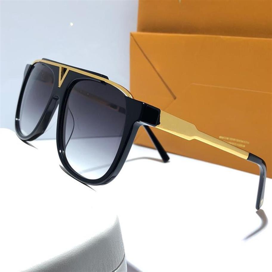 2022 Evidence Luxury Millionaire Sunglasses Retro Vintage Men Designer Sunglasses Shiny Gold Summer Style Laser Logo Gold Plated2196
2022 Evidence Luxury Millionaire Sunglasses Retro Vintage Men Designer Sunglasses Shiny Gold Summer Style Laser Logo Gold Plated2196