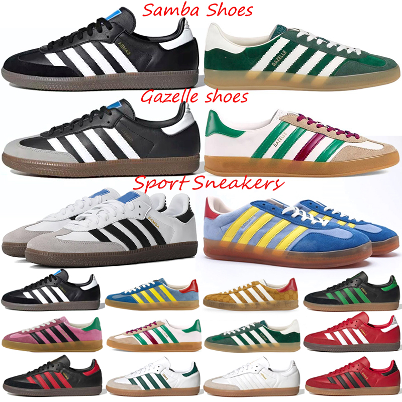 Men Women samba Running Shoes Casual Shoe Black Grey White Ice Blue Red Black Yellow Mens Trainers Sport Sneakers With Box 36-45, Black white 36-45
Men Women samba Running Shoes Casual Shoe Black Grey White Ice Blue Red Black Yellow Mens Trainers Sport Sneakers With Box 36-45, Black white 36-45