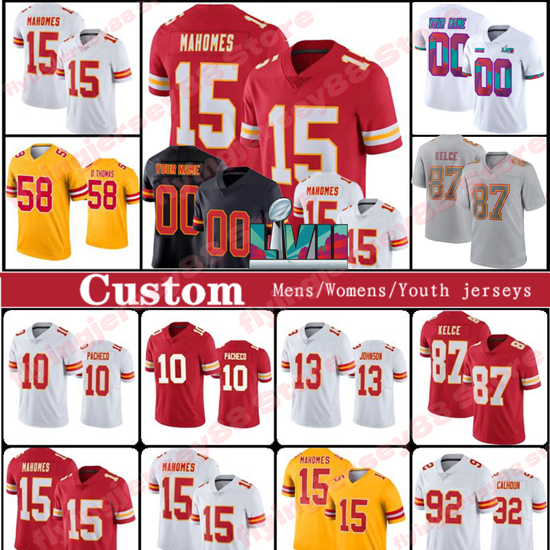 15 Patrick Mahomes 87 Travis Kelce Football Jerseys Chris Jones JuJu Smith-Schuster Nick Bolton Kansases City Creed Humphrey Kadarius Toney Chiefes Isiah Pacheco, Youth (qiu z)
15 Patrick Mahomes 87 Travis Kelce Football Jerseys Chris Jones JuJu Smith-Schuster Nick Bolton Kansases City Creed Humphrey Kadarius Toney Chiefes Isiah Pacheco, Youth (qiu z)