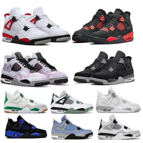 Jumpman Basketball Shoes 4 4s Red Thunder Cement Military Black Cat Pine Green Zen Master Seafoam 2023 Men Women Trainers Sneakers
Jumpman Basketball Shoes 4 4s Red Thunder Cement Military Black Cat Pine Green Zen Master Seafoam 2023 Men Women Trainers Sneakers