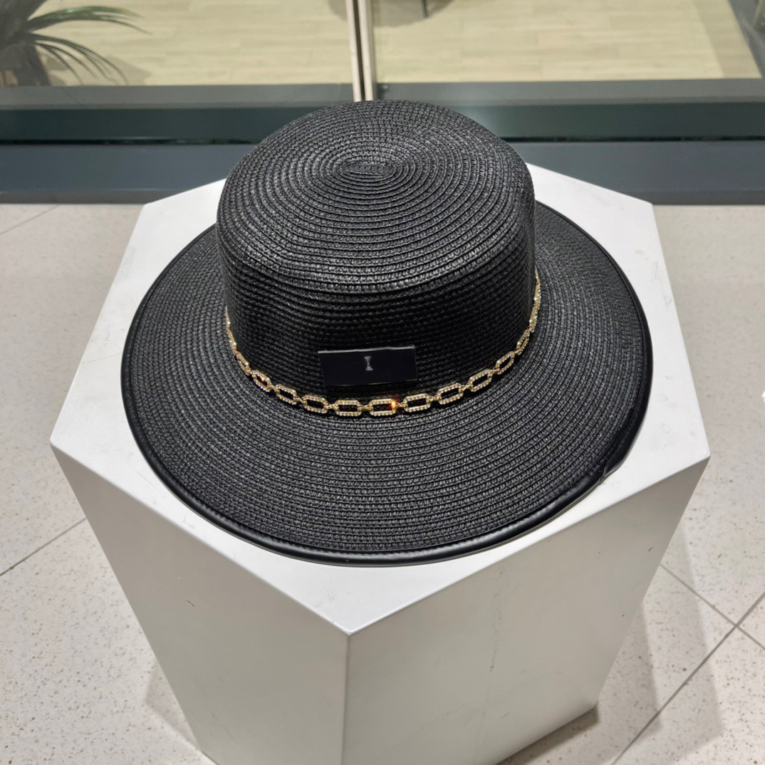 highquality sun visor straw hat the first choice for sun protection a musthave sun hat for summer travel three colors are optional fashionbelt006