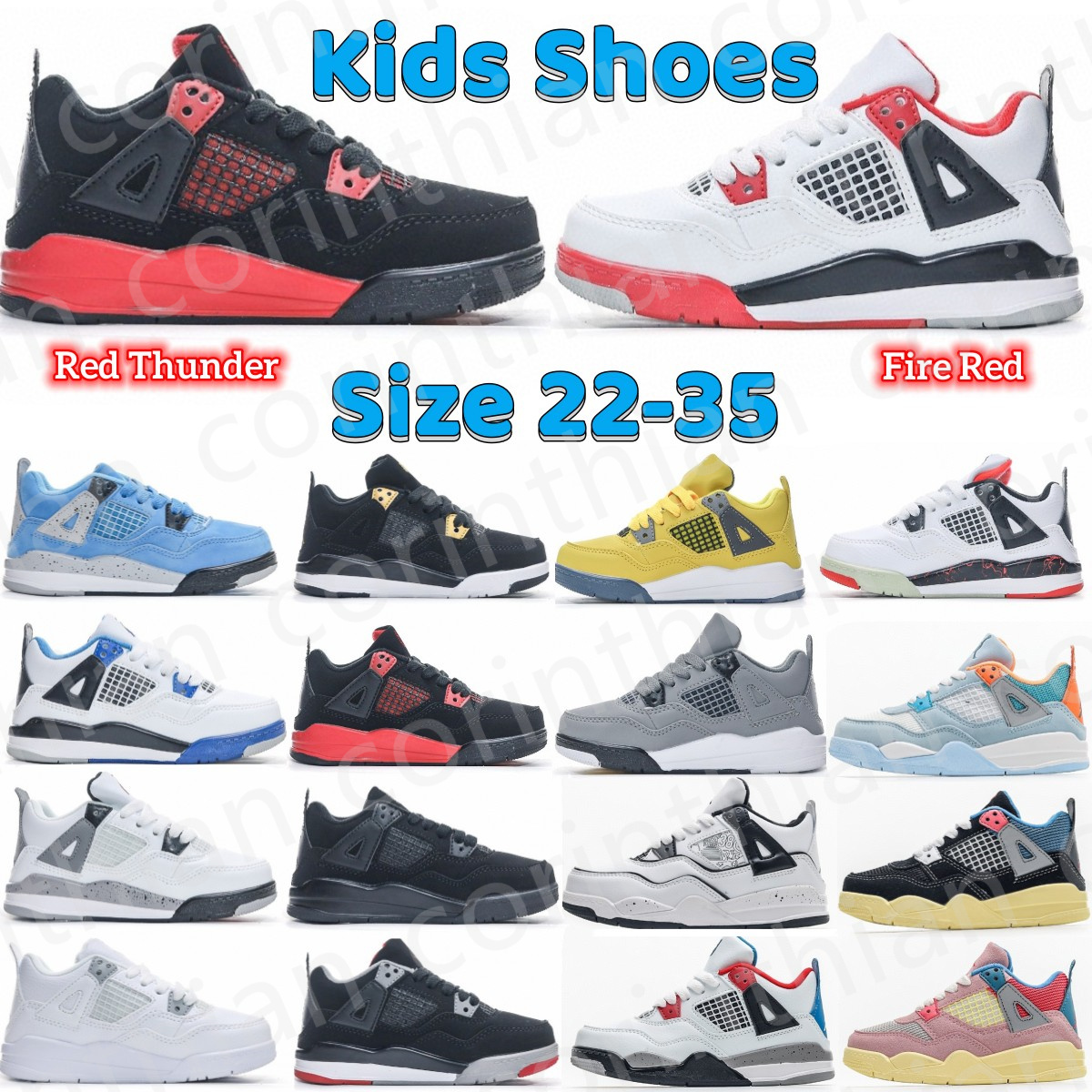 kids shoes 4s boys black cat sneakers 4 designer basketball toddlers sport trainers Children military kid youth sneaker Boy Girls Athletic Outdoor shoe Fire Red Blue
kids shoes 4s boys black cat sneakers 4 designer basketball toddlers sport trainers Children military kid youth sneaker Boy Girls Athletic Outdoor shoe Fire Red Blue