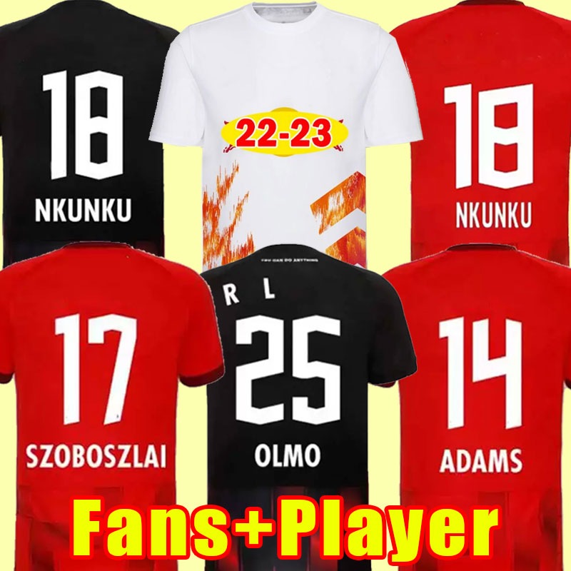 22 23 RBL Leipziges SILVA Soccer Jerseys 2022 OLMO POULSEN FORSBERG HEE CHAN SABITZER UPAMECANO SZOBOSZLAI KLUIVERT football shirt fans player version pants, Special edtion
22 23 RBL Leipziges SILVA Soccer Jerseys 2022 OLMO POULSEN FORSBERG HEE CHAN SABITZER UPAMECANO SZOBOSZLAI KLUIVERT football shirt fans player version pants, Special edtion