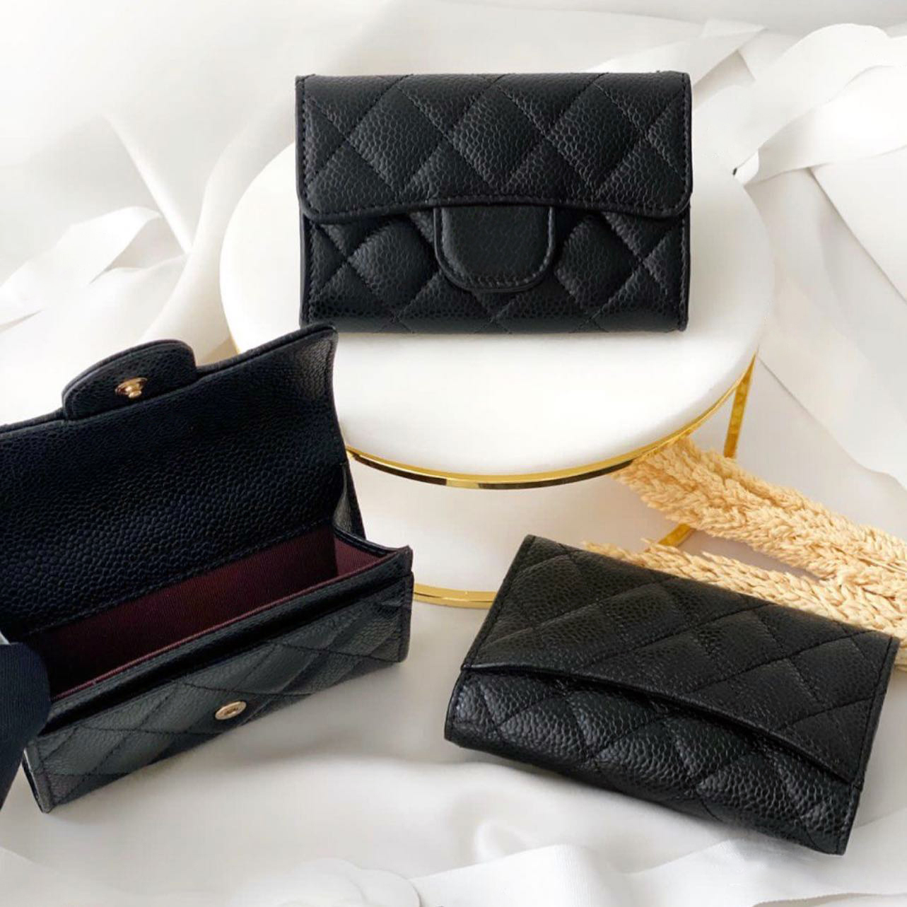 Womens serial number channel wallet purse Card Holders man Designer wallets cardholder Double C luxury with box caviar lambskin Leather Flap men coin purse Key pouch, 2-black caviar
Womens serial number channel wallet purse Card Holders man Designer wallets cardholder Double C luxury with box caviar lambskin Leather Flap men coin purse Key pouch, 2-black caviar