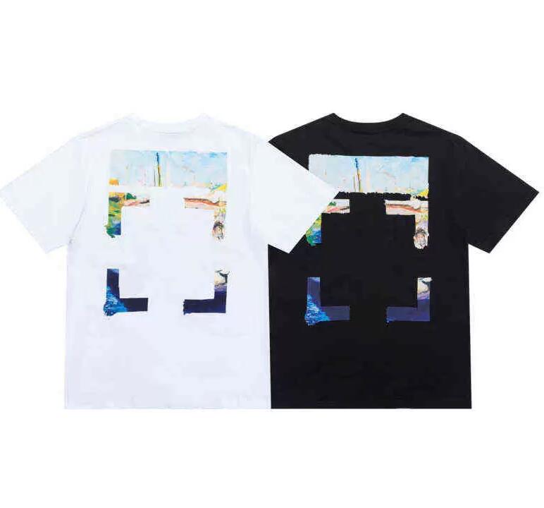Summer Fashion Brand White Black Mens t Shirts Ow Religious Oil Painting Direct Spray Arrow Tshirts Hip Hop Short Sleeve Loose Men Tops Tees Women Large Fat T-shirt, Add postage
Summer Fashion Brand White Black Mens t Shirts Ow Religious Oil Painting Direct Spray Arrow Tshirts Hip Hop Short Sleeve Loose Men Tops Tees Women Large Fat T-shirt, Add postage