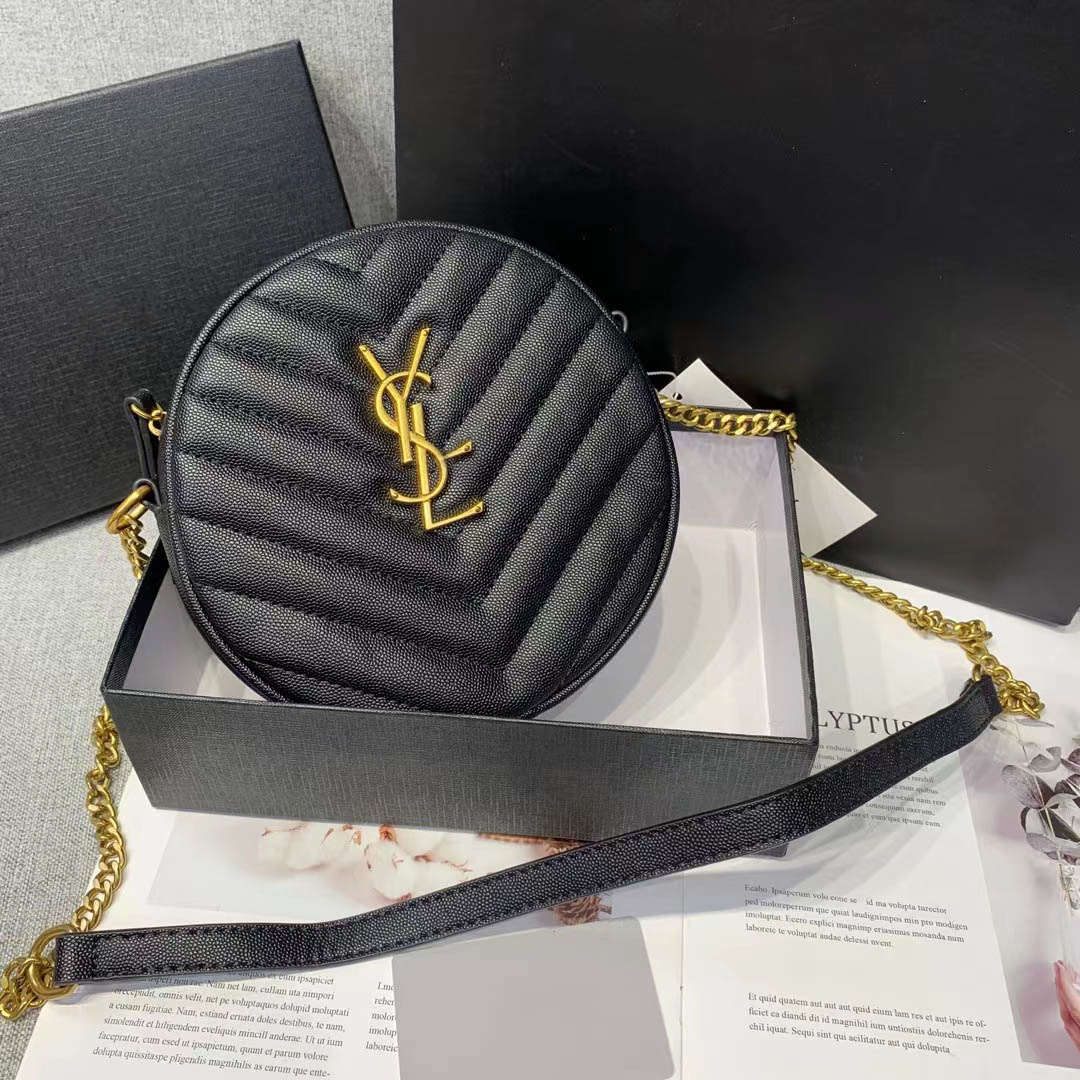 2023 luxury designer YSLs bags round Bags for women yslity caviar genuine leather gold chain shoulder crossbody bag luxurys handbags fashion, Yellow
2023 luxury designer YSLs bags round Bags for women yslity caviar genuine leather gold chain shoulder crossbody bag luxurys handbags fashion, Yellow