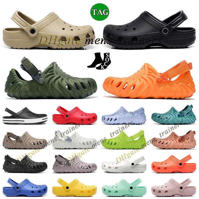 2023 salehe bembury croc woman men charm slippers platform Clog Buckle designer Sandals pollex croos with fur boot slides beach black crocodile Nursing Hospital