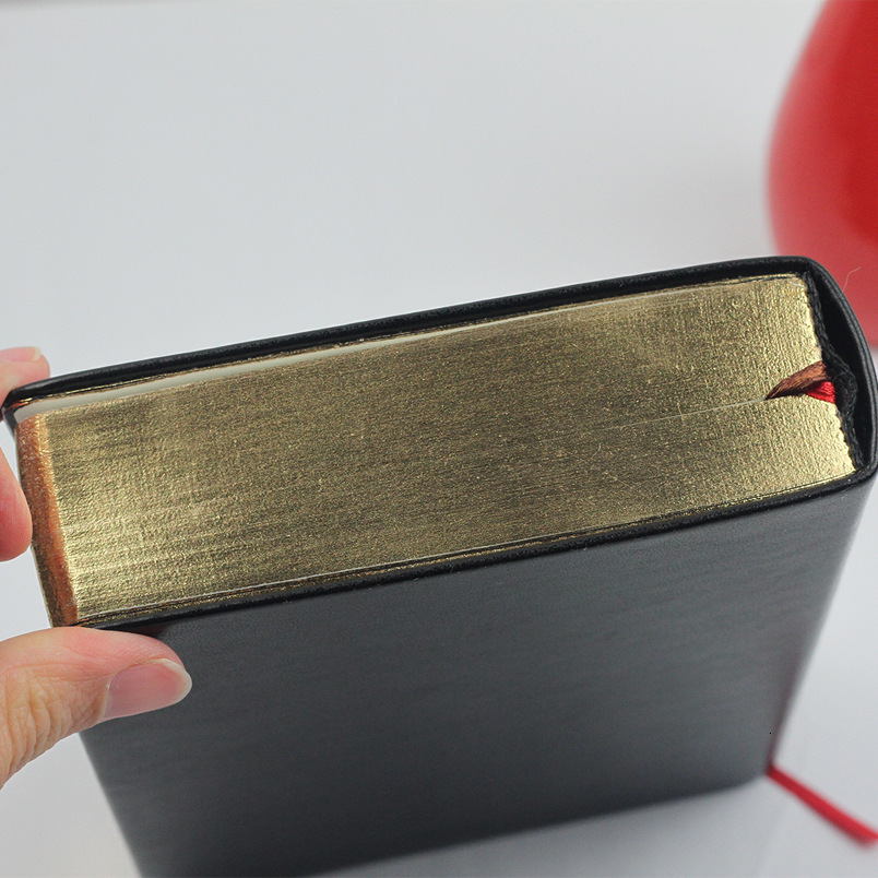 Notepads 240sheets Bible Leather Notebook Vintage Notepad Small Sketchbook Papelaria Mini Note Book 230309