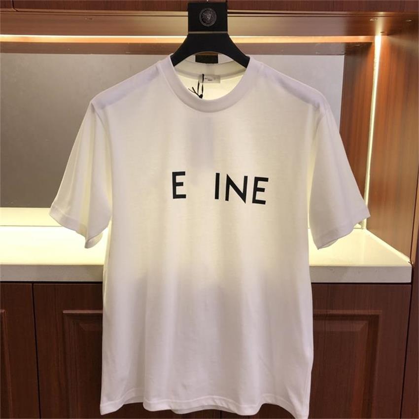 Women's T-shirt spring and summer new ce letter printing pure cotton round neck couple casual casual casual classic unisex style, Blue
Women's T-shirt spring and summer new ce letter printing pure cotton round neck couple casual casual casual classic unisex style, Blue