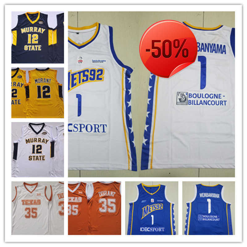 Mens Victor Wembanyama Metropolitans 92 basketball Jersey Stitched #12 Ja Morant Murray State Racers #35 Kevin Durant Texas Longhorns Jersey, 12 ja morant murray state
Mens Victor Wembanyama Metropolitans 92 basketball Jersey Stitched #12 Ja Morant Murray State Racers #35 Kevin Durant Texas Longhorns Jersey, 12 ja morant murray state