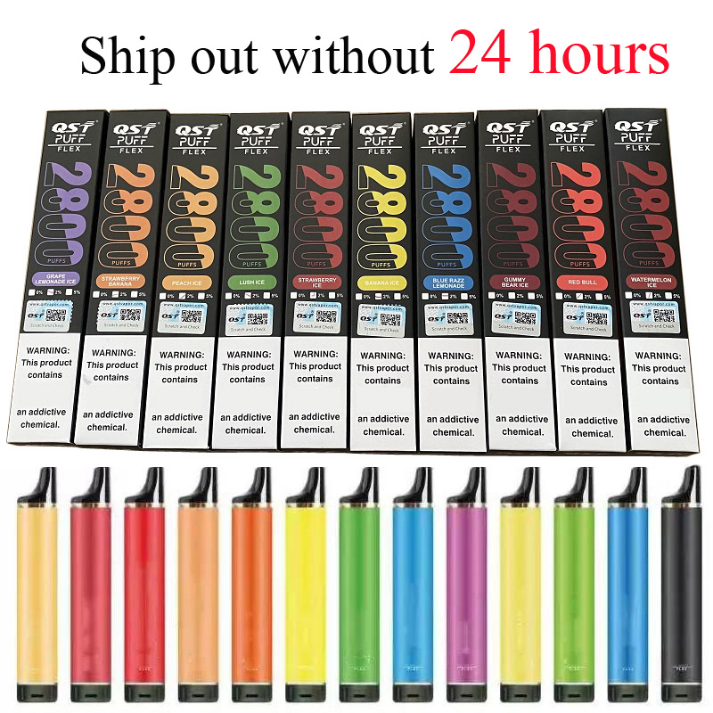 Top quality Puff Flex Disposable vape 2800 puffs cigarette Vape Pen With 850mAh Battery 8ml Cartridge 2800 Puffs Vapor device 25 flavors no need Pay duty
Top quality Puff Flex Disposable vape 2800 puffs cigarette Vape Pen With 850mAh Battery 8ml Cartridge 2800 Puffs Vapor device 25 flavors no need Pay duty