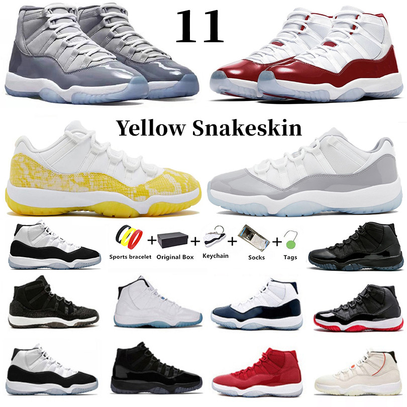 Jumpman 11 Low Yellow Snakeskin mens basketball shoes 11s Cool Gement Grey Cherry Midnight Navy UNC Bred Space Jam Citrus men women trainer sports sneakers With box, Color#34
Jumpman 11 Low Yellow Snakeskin mens basketball shoes 11s Cool Gement Grey Cherry Midnight Navy UNC Bred Space Jam Citrus men women trainer sports sneakers With box, Color#34