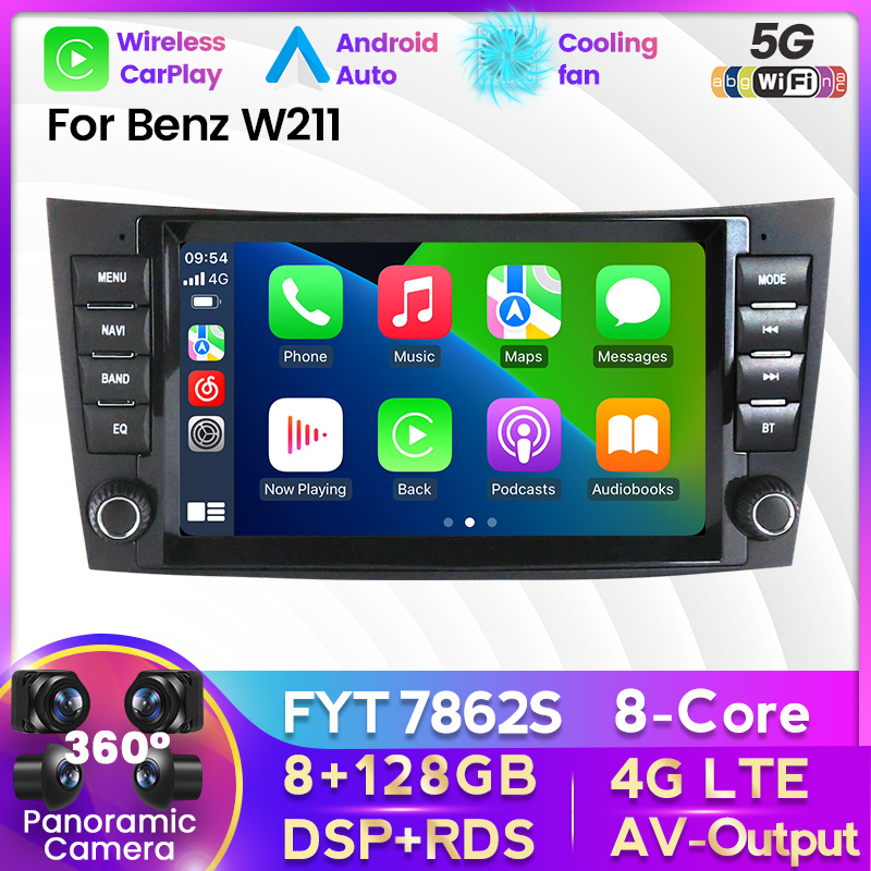 Car DVD Multimedia Player For Mercedes Benz W209 W211 W219 W463(2001-2008) GPS Navigation Player Android 11 Carplay Auto
Car DVD Multimedia Player For Mercedes Benz W209 W211 W219 W463(2001-2008) GPS Navigation Player Android 11 Carplay Auto