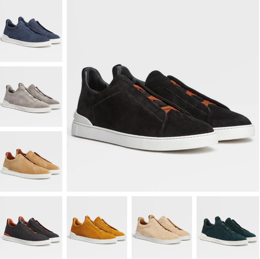 Casual Shoes Men Designer Triple Stitch Suede Leather Lace-up Sneaker Fashion Trainers Letters Man shoe Platform men Wholesale Discount Trainer With Box, 11
Casual Shoes Men Designer Triple Stitch Suede Leather Lace-up Sneaker Fashion Trainers Letters Man shoe Platform men Wholesale Discount Trainer With Box, 11