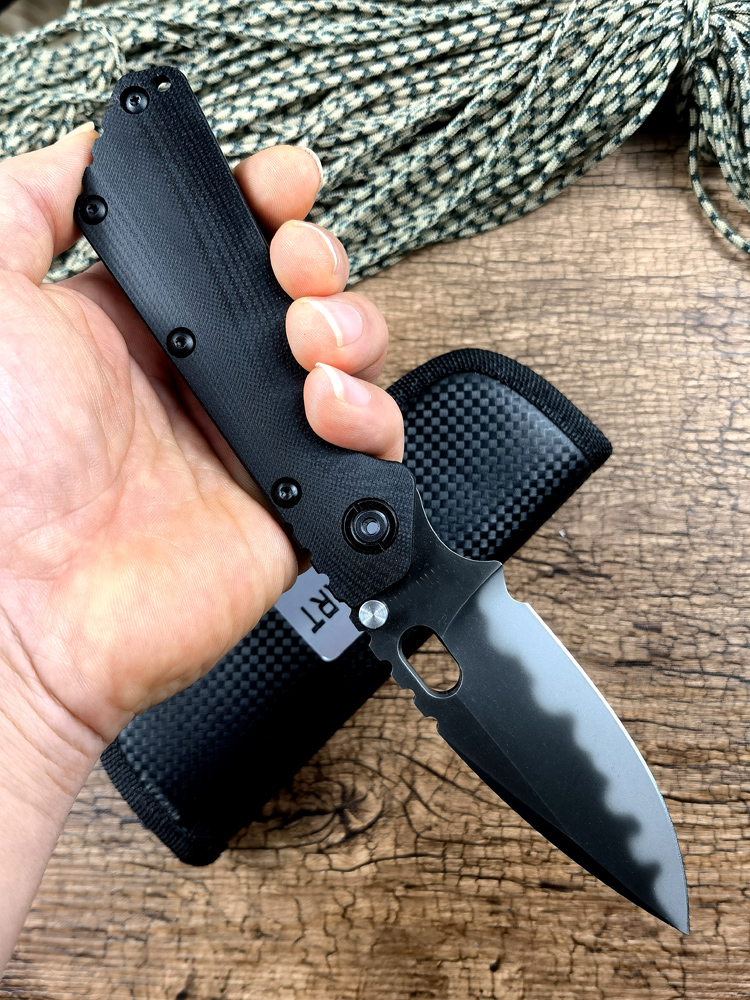SMF Strider Tactical Pocket Knife D2 Folding Blade Ball Bearing Carbon Fiber Flame Titanium Handle for Outdoor Tactical Searching Hunting
SMF Strider Tactical Pocket Knife D2 Folding Blade Ball Bearing Carbon Fiber Flame Titanium Handle for Outdoor Tactical Searching Hunting