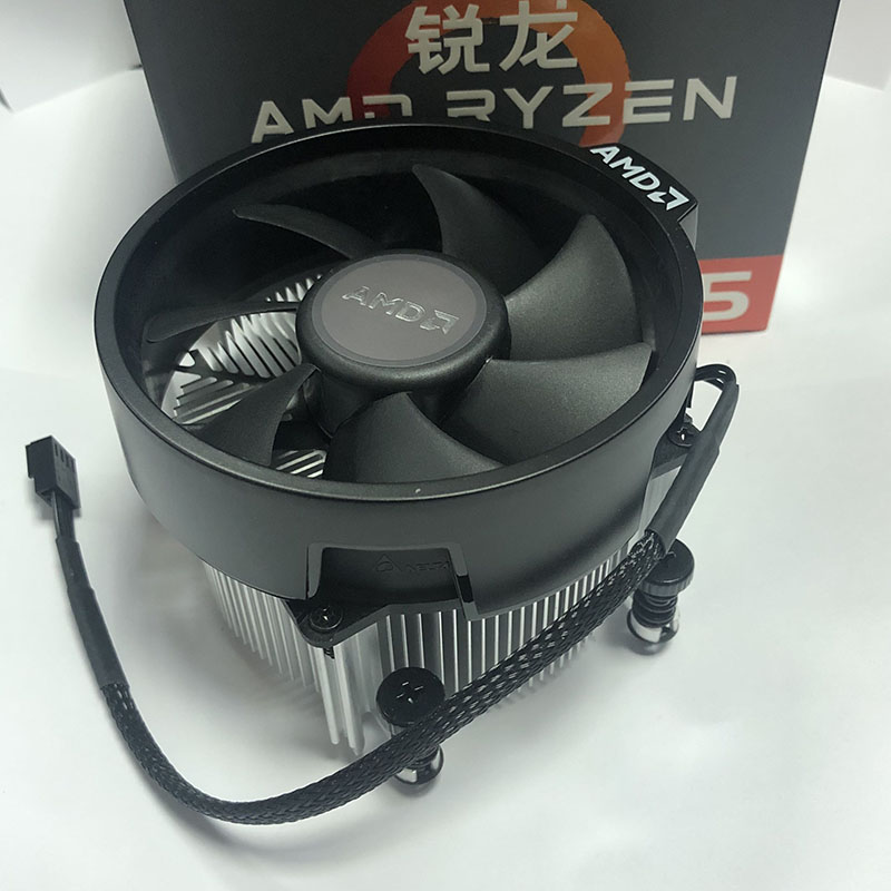 AMD Ryzen Wraith Cooler Fan Original New 4 PIN Can support R3 R5 R7 CPU Can support Socket AM4 Motherboard