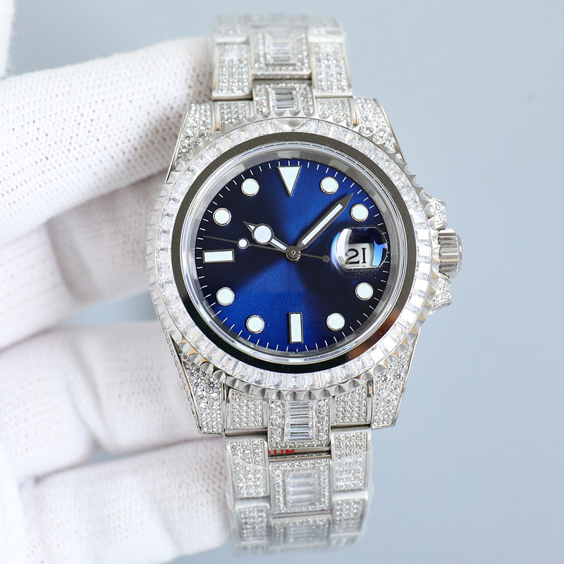 Diamond Watch Mens Watches Red watch Automatic Mechanical Watch 40mm Stainless Steel Strap Waterproof Design Montre de luxe Gift Shinny Business WristWatch, Color 4
Diamond Watch Mens Watches Red watch Automatic Mechanical Watch 40mm Stainless Steel Strap Waterproof Design Montre de luxe Gift Shinny Business WristWatch, Color 4