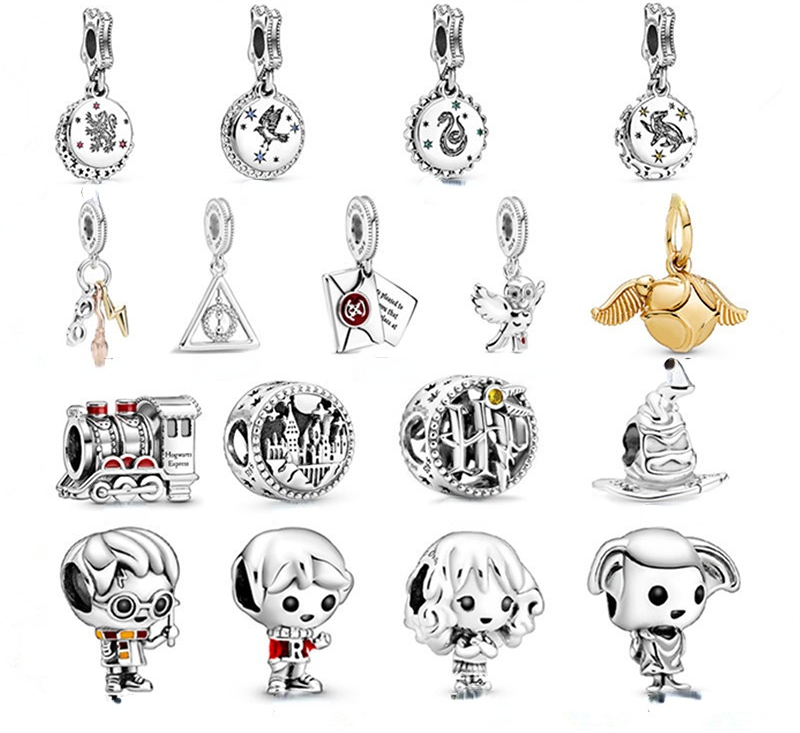 2023 Women's Sterling Silver Charm Beads Harry Series Gold Snitch Magic School Loose Beads
2023 Women's Sterling Silver Charm Beads Harry Series Gold Snitch Magic School Loose Beads
