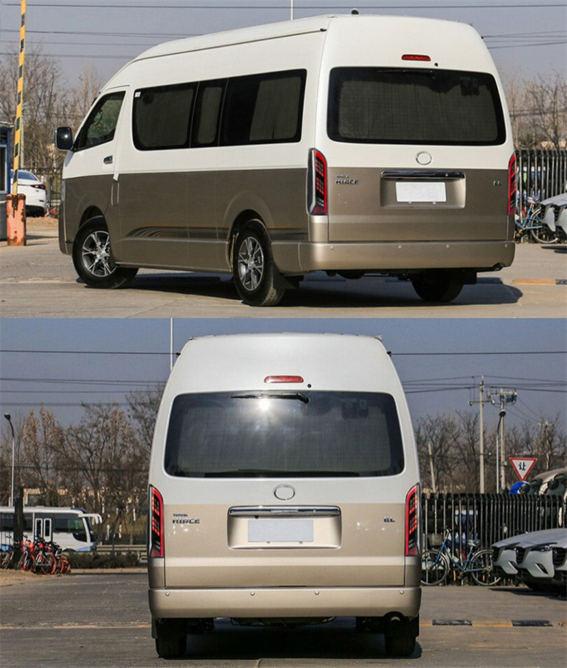 LED Rear Lights for Toyota Hiace 20 05-20 15 Car Modified Singal Lamps Turning Brake Lights Plug and Play